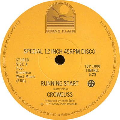 Crowcuss - Running Start / Lady Of Amsterdam download mp3 flac