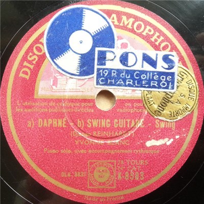 Yvonne Blanc - Daphné - Swing Guitare / Rhytme Futur download mp3 flac
