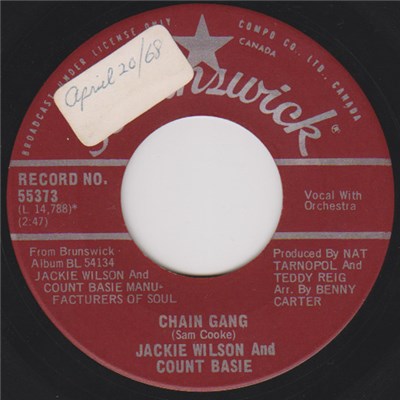 Jackie Wilson And Count Basie - Chain Gang / Funky Broadway download mp3 flac