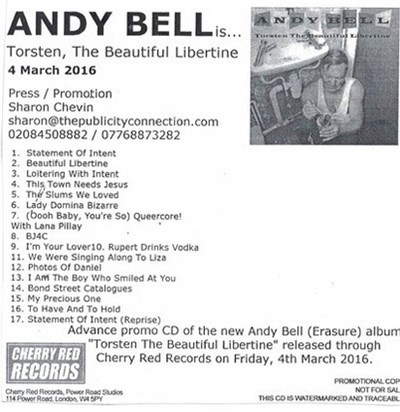 Andy Bell - Torsten, The Beautiful Libertine download mp3 flac