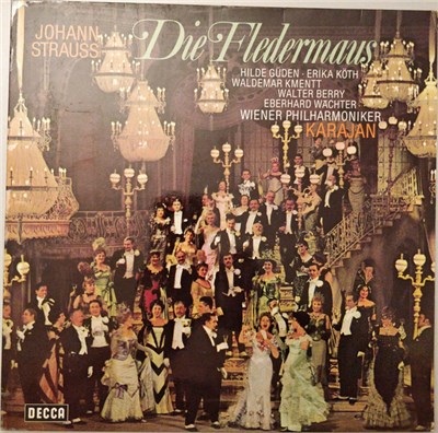 Strauss, Hilde Güden, Erika Köth, Waldemar Kmentt, Walter Berry, Eberhard Wächter, Wiener Philharmoniker, Karajan - Die Fledermaus download mp3 flac