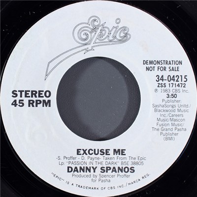 Danny Spanos - Excuse Me download mp3 flac