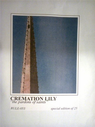 Cremation Lily - The Pardons Of Saints download mp3 flac