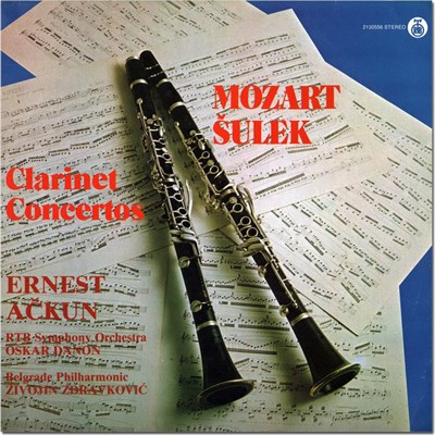 Mozart / Šulek / Ernest Ačkun - Clarinet Concertos download mp3 flac