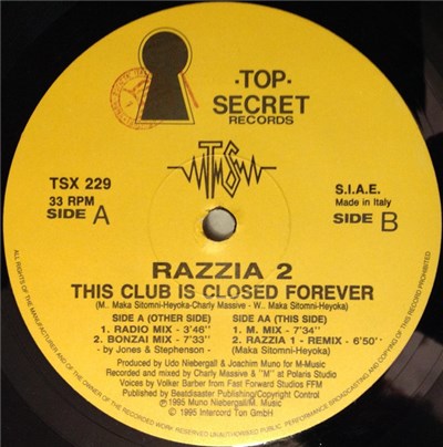 M - Razzia 2 (This Club Is Closed Forever) download mp3 flac