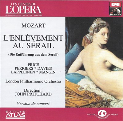 Mozart, John Pritchard - L'Enlèvement Au Sérail (Die Entführung Aus Dem Serail) (Version De Concert) download mp3 flac