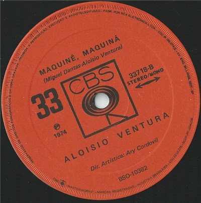 Aloisio Ventura - Maria Mariazinha / Maquinê, Maquiná download mp3 flac