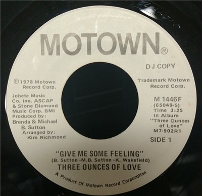 Three Ounces Of Love - Give Me Some Feeling download mp3 flac
