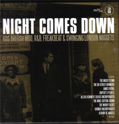 Various - Night Comes Down: 60s British Mod, R&B, Freakbeat & Swinging London Nuggets download mp3 flac