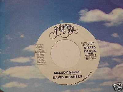 David Johansen - Melody (Studio) download mp3 flac