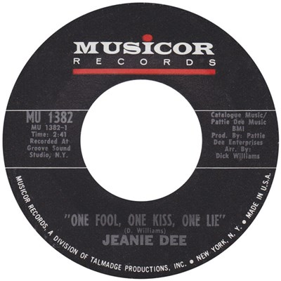 Jeanie Dee - One Fool, One Kiss, One Lie download mp3 flac