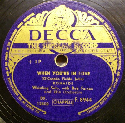 Ronalde - When You're In Love / Somewhere Beyond The Stars download mp3 flac