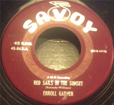 Erroll Garner - Red Sails In The Sunset / Undecided download mp3 flac