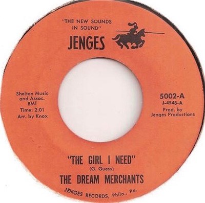 The Dream Merchants - The Girl I Need download mp3 flac