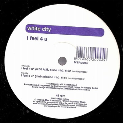White City - I Feel 4 U download mp3 flac