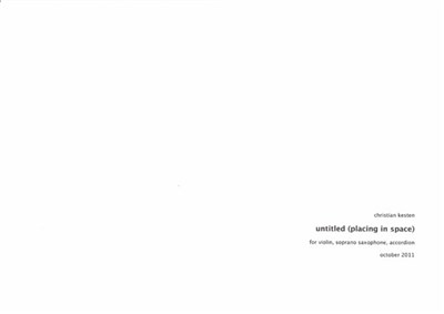 Christian Kesten - Untitled (Placing In Space) download mp3 flac