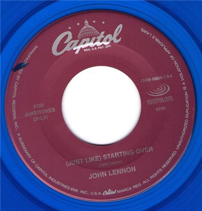 John Lennon - (Just Like) Starting Over / Watching The Wheels download mp3 flac