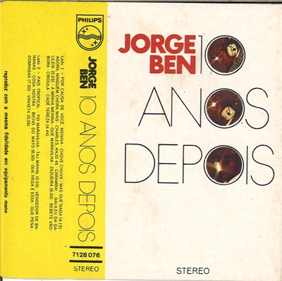 Jorge Ben - 10 Anos Depois download mp3 flac
