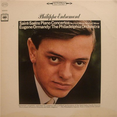 Saint-Saëns / Philippe Entremont / Eugene Ormandy / The Philadelphia Orchestra - Piano Concertos No.2 In G Minor / No.4 In C Minor download mp3 flac