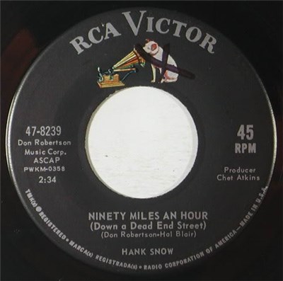 Hank Snow - Ninety Miles An Hour (Down A Dead End Street) / Blue Roses download mp3 flac