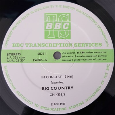 Big Country - In Concert-314 download mp3 flac