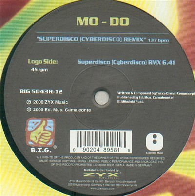 Mo-Do - Superdisco (Cyberdisco) (Remix) download mp3 flac