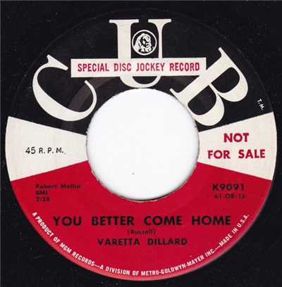 Varetta Dillard - You Better Come Home download mp3 flac