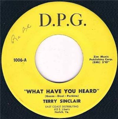 Terry Sinclair - What Have You Heard download mp3 flac