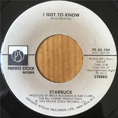 Starbuck - I Got To Know download mp3 flac