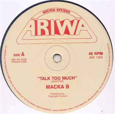 Macka B - Talk Too Much / Salute download mp3 flac