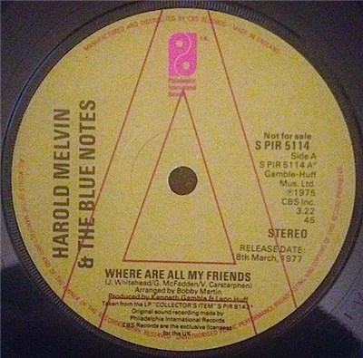 Harold Melvin And The Blue Notes - Where Are All My Friends download mp3 flac