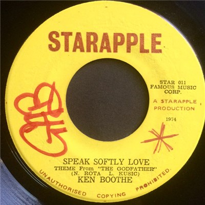 Ken Boothe - Speak Softly Love (Theme From "The Godfather") download mp3 flac
