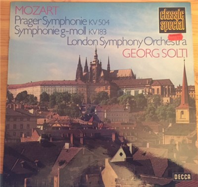 Mozart, London Symphony Orchestra, Georg Solti - Prager Symphonie KV 504 / Symphonie G-moll KV 183 download mp3 flac