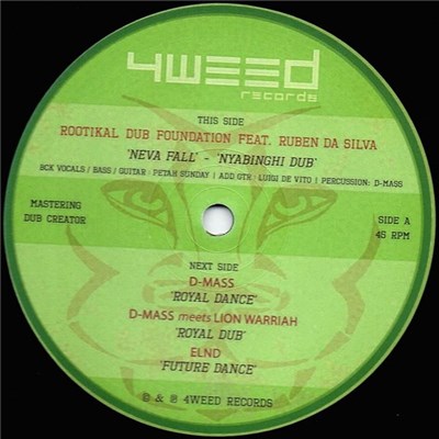 Rootikal Dub Foundation, Ruben Da Silva, D-Mass , Elnd - Neva Fall / Royal Dance download mp3 flac