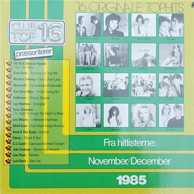 Various - Club Top 16 - November/December 1985 download mp3 flac