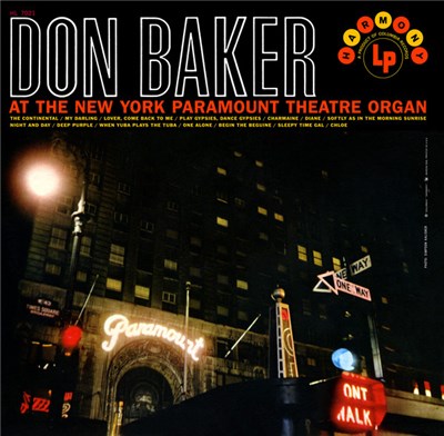 Don Baker - Don Baker At The New York Paramount Theatre Organ download mp3 flac