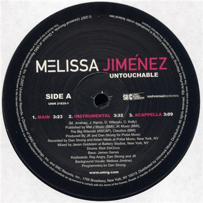 Melissa Jiménez - Untouchable download mp3 flac