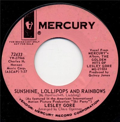 Lesley Gore - Sunshine, Lollipops And Rainbows / You've Come Back download mp3 flac