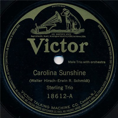 Sterling Trio / Charles Hart - Elliott Shaw - Carolina Sunshine / Golden Gate (Open For Me) download mp3 flac