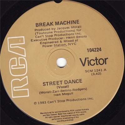Break Machine - Street Dance download mp3 flac