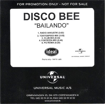 Disco Bee - Bailando download mp3 flac