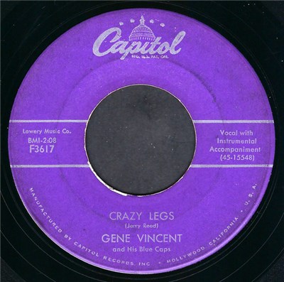 Gene Vincent And His Blue Caps - Crazy Legs download mp3 flac