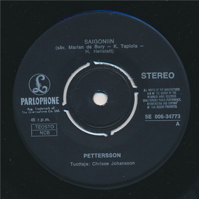 Pettersson - Saigoniin download mp3 flac