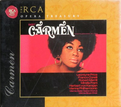 Bizet, Leontyne Price, Franco Corelli, Robert Merrill, Mirella Freni, Herbert Von Karajan, Vienna Philharmonic, Vienna State Opera Chorus, Vienna Boys Choir - Carmen download mp3 flac