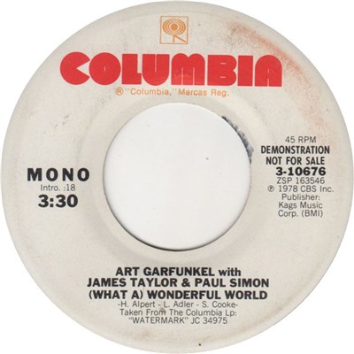 Art Garfunkel With James Taylor & Paul Simon - (What A) Wonderful World download mp3 flac