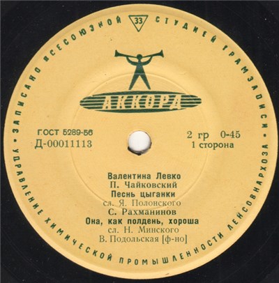 Валентина Левко - Песнь Цыганки download mp3 flac