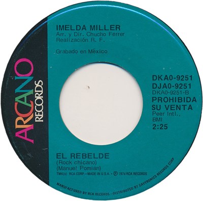 Imelda Miller - Mi Corazon No Se Vende / El Rebelde download mp3 flac