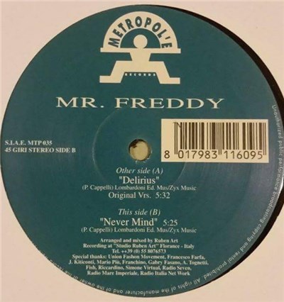 Mr. Freddy - Delirius download mp3 flac