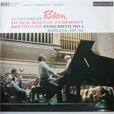 Sviatoslav Richter, Munch, Boston Symphony / Beethoven - Concerto No. 1 / Sonata Op. 54 download mp3 flac