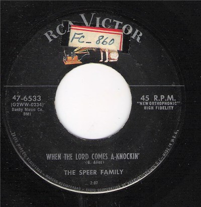 The Speer Family - When The Lord Comes A-Knockin' download mp3 flac